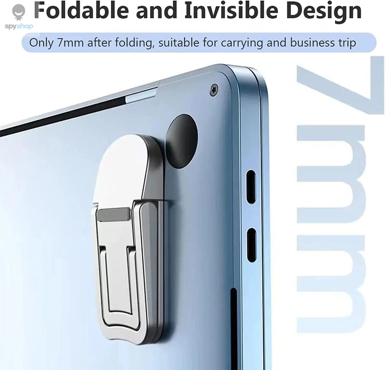 Portable Laptop Stand With 2 Adjustable Angles Foldable Bracket Invisible Laptop Riser Stand For Macbook Notebook Holder Legs Spy-shop.com