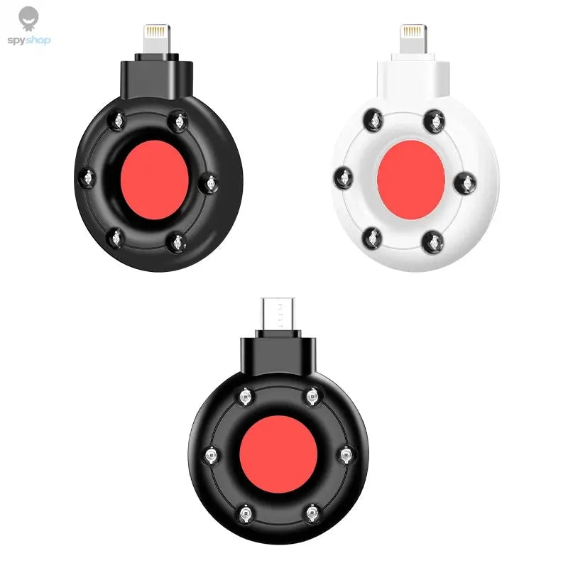 Portable Mini Anti-Peeping Detector Home Hotel Infrared Anti-Candid Shooting Pinhole Camera Mobile Phone IOS & Type-C Interface Spy-shop.com