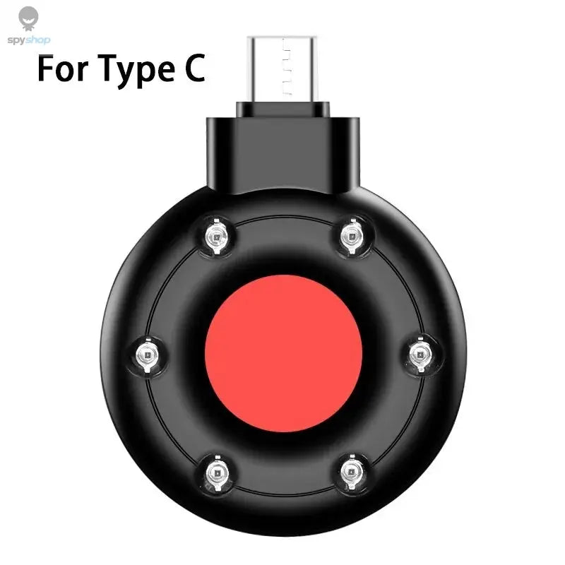 Portable Mini Anti-Peeping Detector Home Hotel Infrared Anti-Candid Shooting Pinhole Camera Mobile Phone IOS & Type-C Interface Spy-shop.com