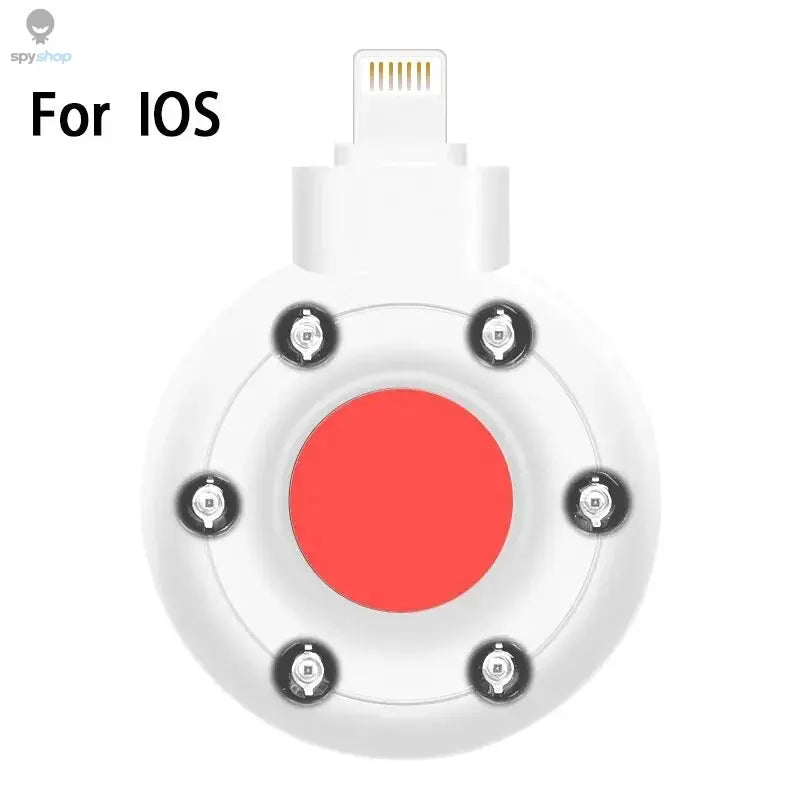 Portable Mini Anti-Peeping Detector Home Hotel Infrared Anti-Candid Shooting Pinhole Camera Mobile Phone IOS & Type-C Interface Spy-shop.com