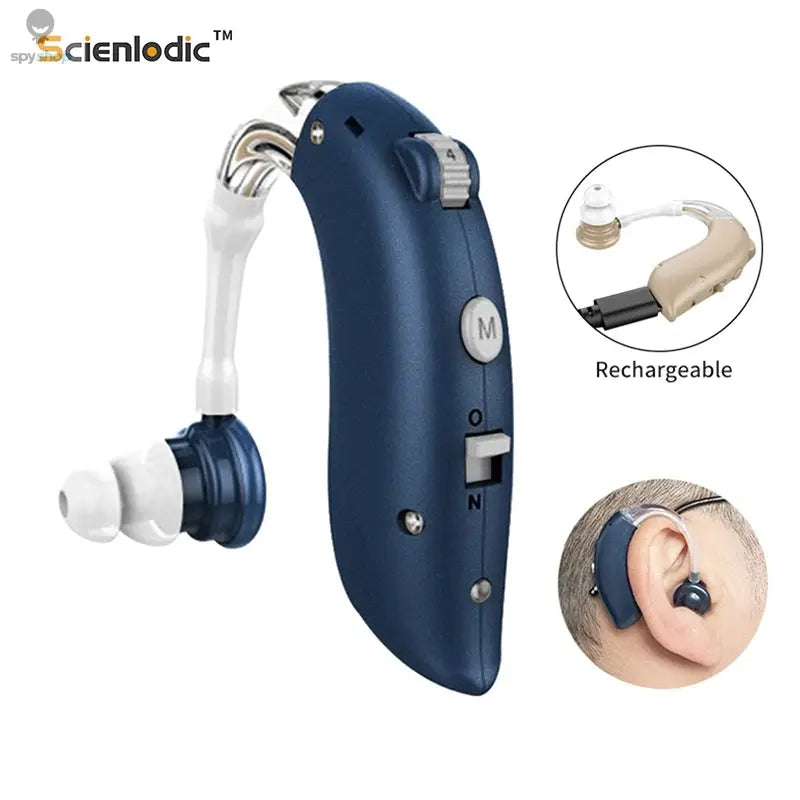 Portable Rechargeable Hearing Aid Sound Amplifier Magnetic Rechargeable Elderly Ear Hearing Aid For The Deaf