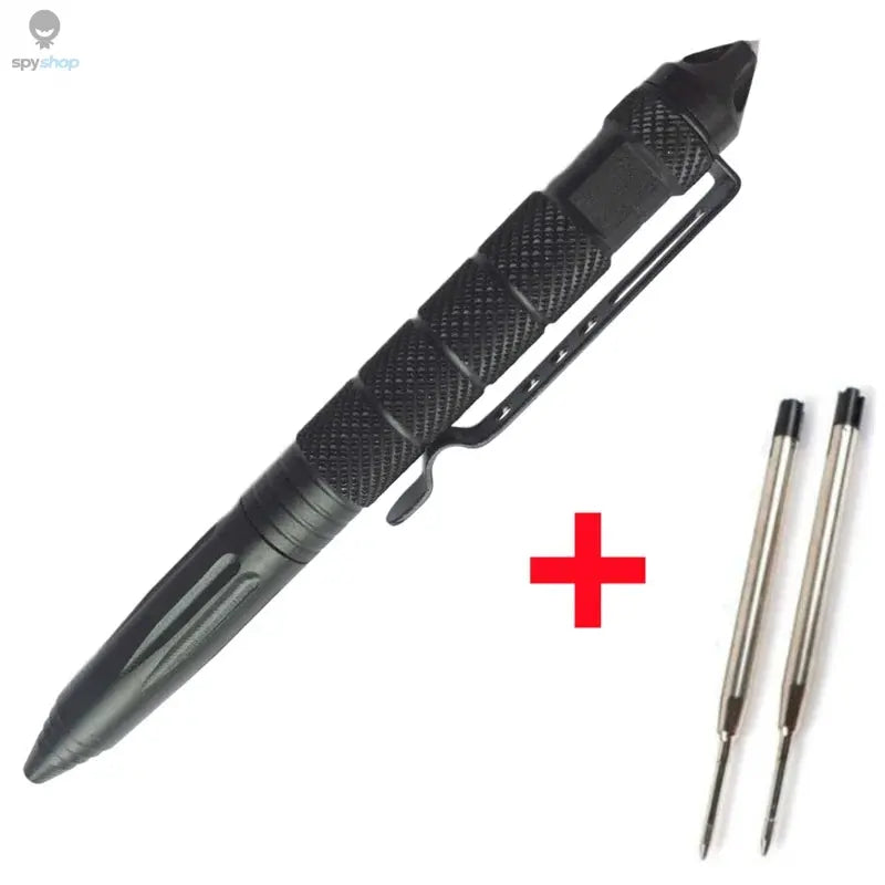 Portable Tactical Pen Self Defense Pen Aviation Aluminum Emergency Glass Breaker Pen Security Protection Survival EDC Multitool Spy-shop.com