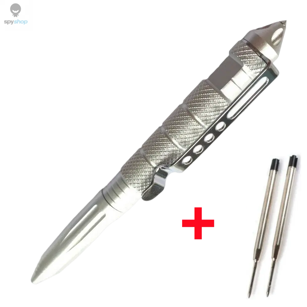 Portable Tactical Pen Self Defense Pen Aviation Aluminum Emergency Glass Breaker Pen Security Protection Survival EDC Multitool Spy-shop.com