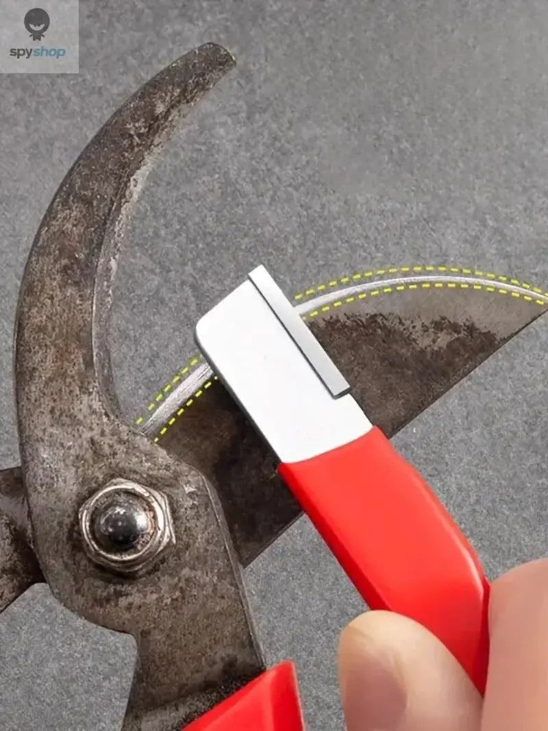 “Precision Edge” Professional Kitchen Knife Sharpener - Tungsten and Diamond Ceramic Whetstone for All Blades, Including Garden Scissors Spy-shop.com