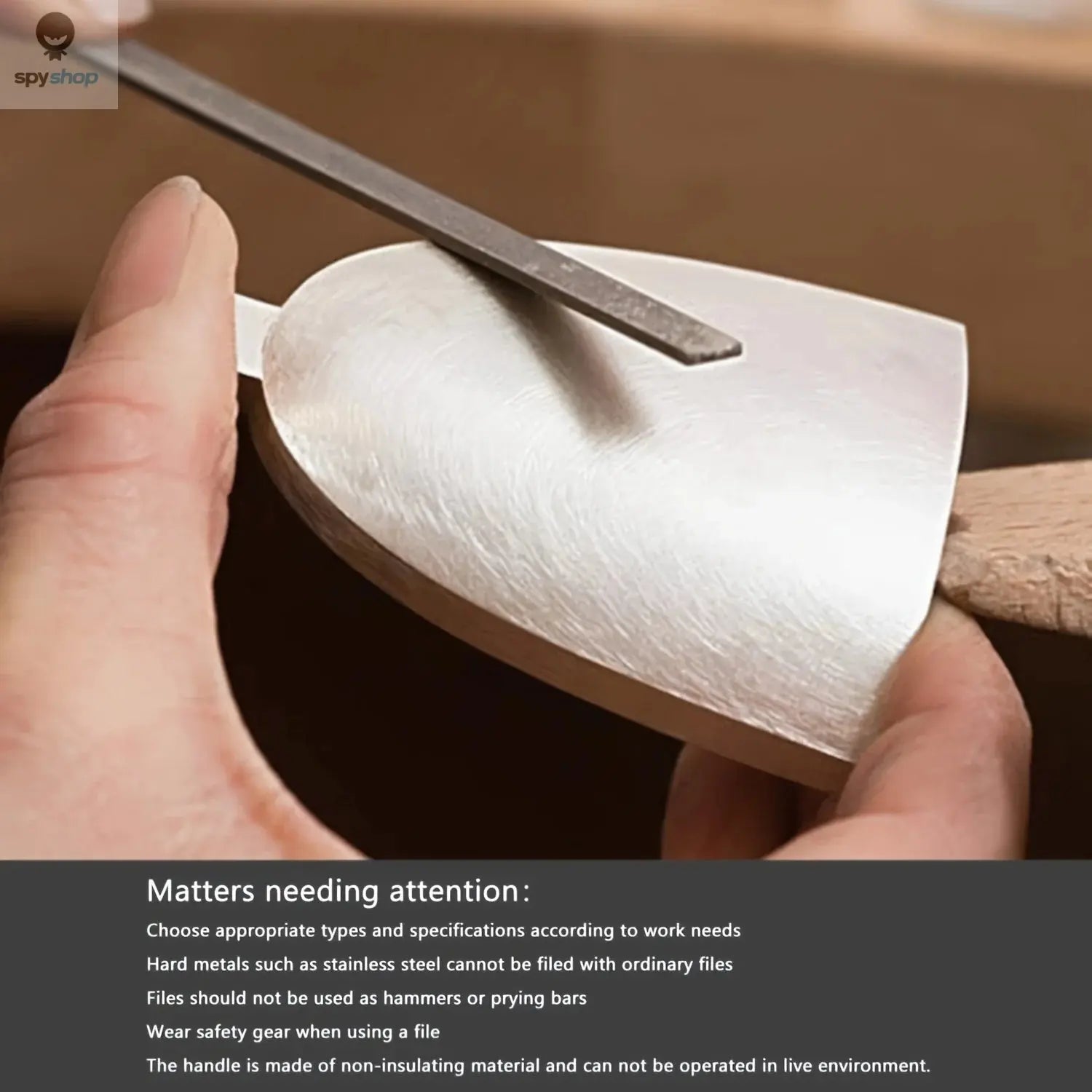 Premium Needle File Set - High-Carbon Steel Files with Non-Slip Ergonomic Handles for Precise Filing on Wood, Plastic, Model