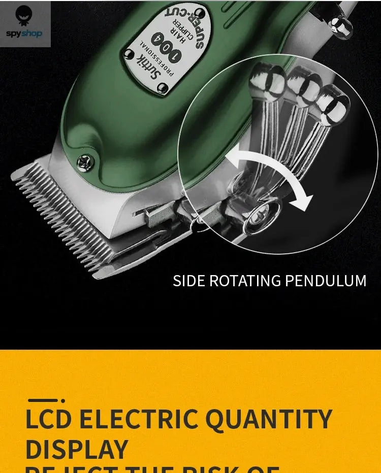 Professional Dog Hair Clipper All Metal Rechargeable Pet Trimmer Cat Shaver Cutting Machine Puppy Grooming Haircut Low Noice Spy-shop.com