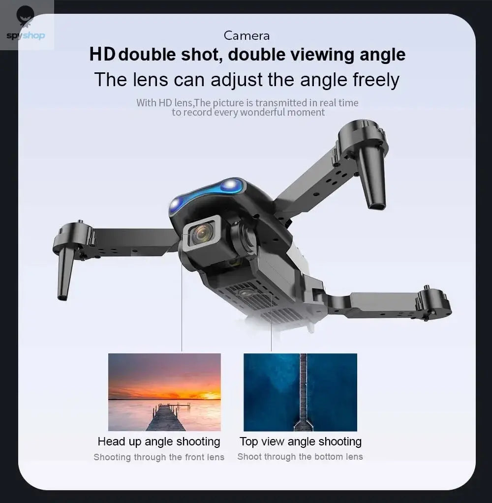 Professional HD E99Pro Drone 4k Dual WIFI fpv Quadcopter Aircraft with Obstacle Avoidance for Aerial Photography Drone Camera Spy-shop.com