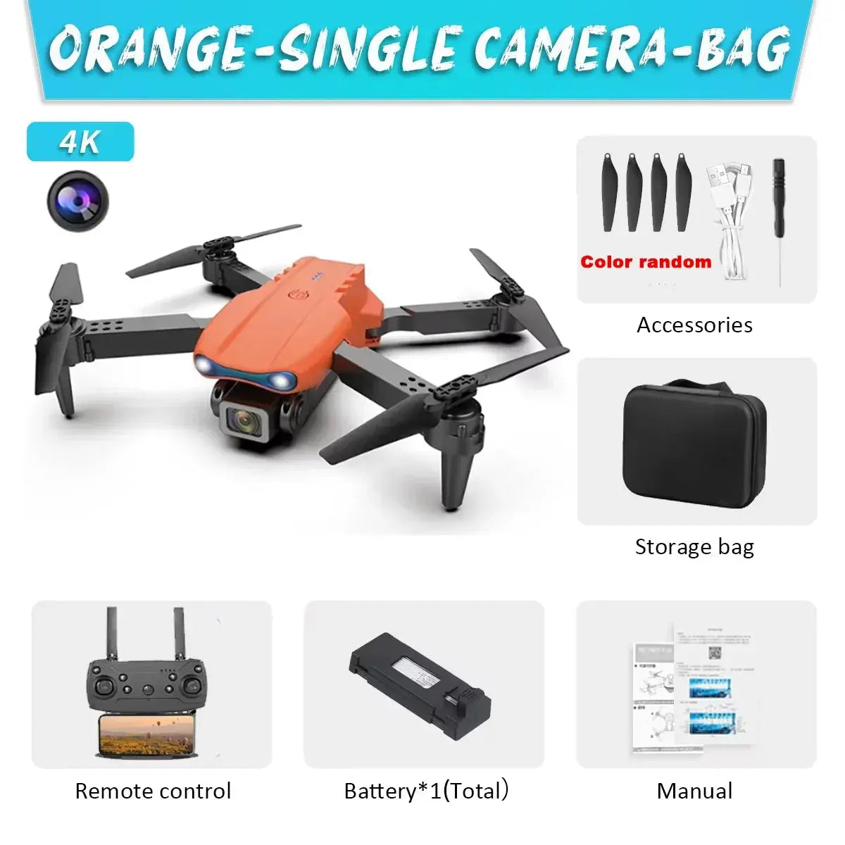 Professional HD E99Pro Drone 4k Dual WIFI fpv Quadcopter Aircraft with Obstacle Avoidance for Aerial Photography Drone Camera Spy-shop.com