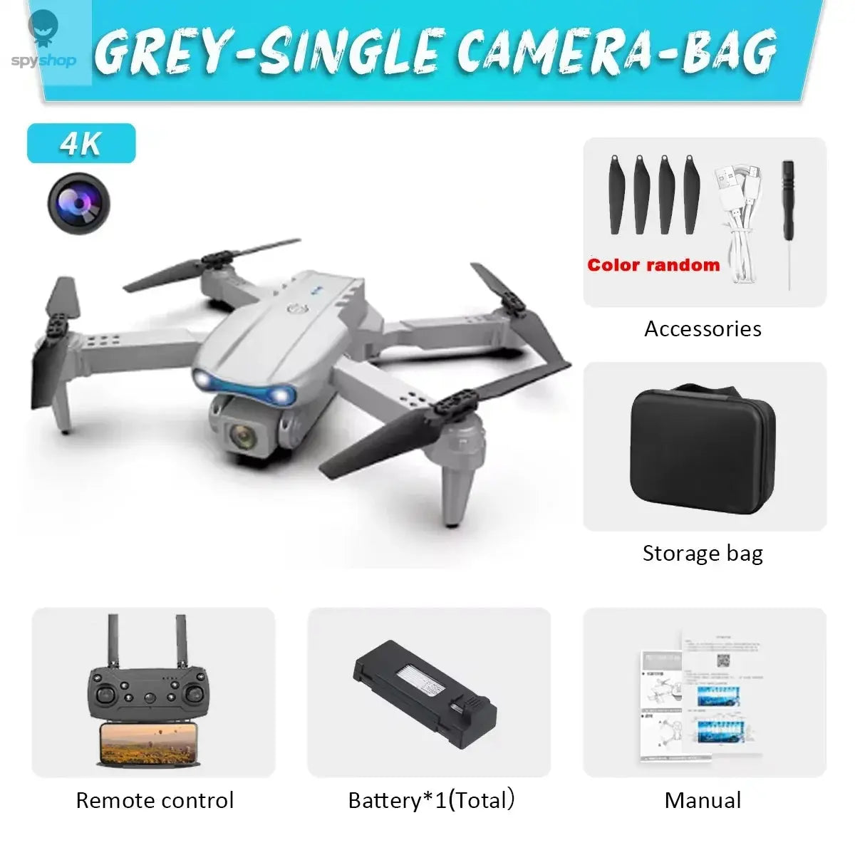 Professional HD E99Pro Drone 4k Dual WIFI fpv Quadcopter Aircraft with Obstacle Avoidance for Aerial Photography Drone Camera Spy-shop.com