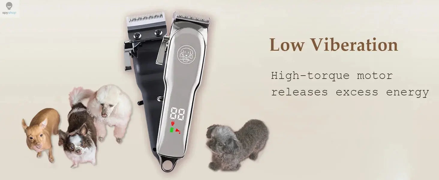 Professional Pet Trimmer Cat Shaver Dog Hair Clipper Cutting Machine Animal Puppy Grooming Kit for Dogs Cats Pets