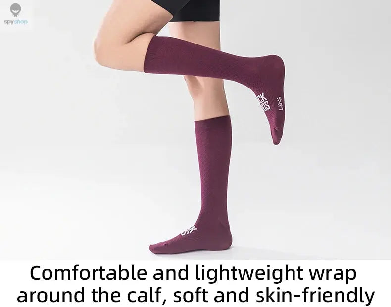 ROCKBROS Cycling Socks Soothing Sport Socks Shock Absorbing Bike Socks Breathable Fabric High Elastic Outdoor Socks A pair