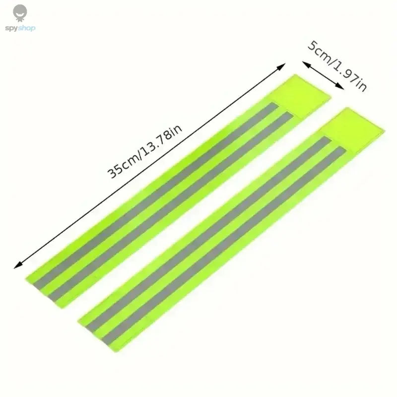 Reflect Straps for Night Walking Cycling Running Safety Reflector Tape Reflective Bands for Wrist Arm Ankle Leg High Visibility Spy-shop.com