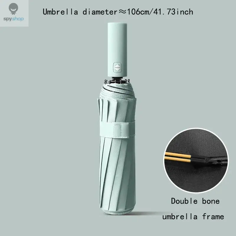 Reinforced 24-Bone Umbrella, Men's Business Strong And Durable Wind-resistant Umbrella, Anti-UV Sunscreen Umbrella Women's Sunny Spy-shop.com