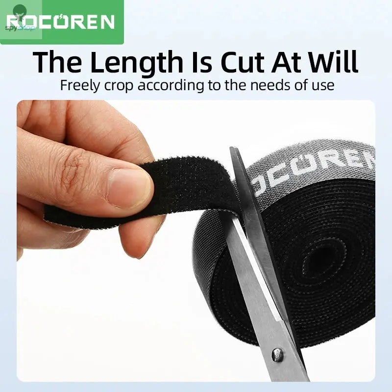 Rocoren Cable Organizer Wire Winder USB Cable Management Charger Protector For Phone Mouse Earphone Cable Holder Cord Protection Spy-shop.com