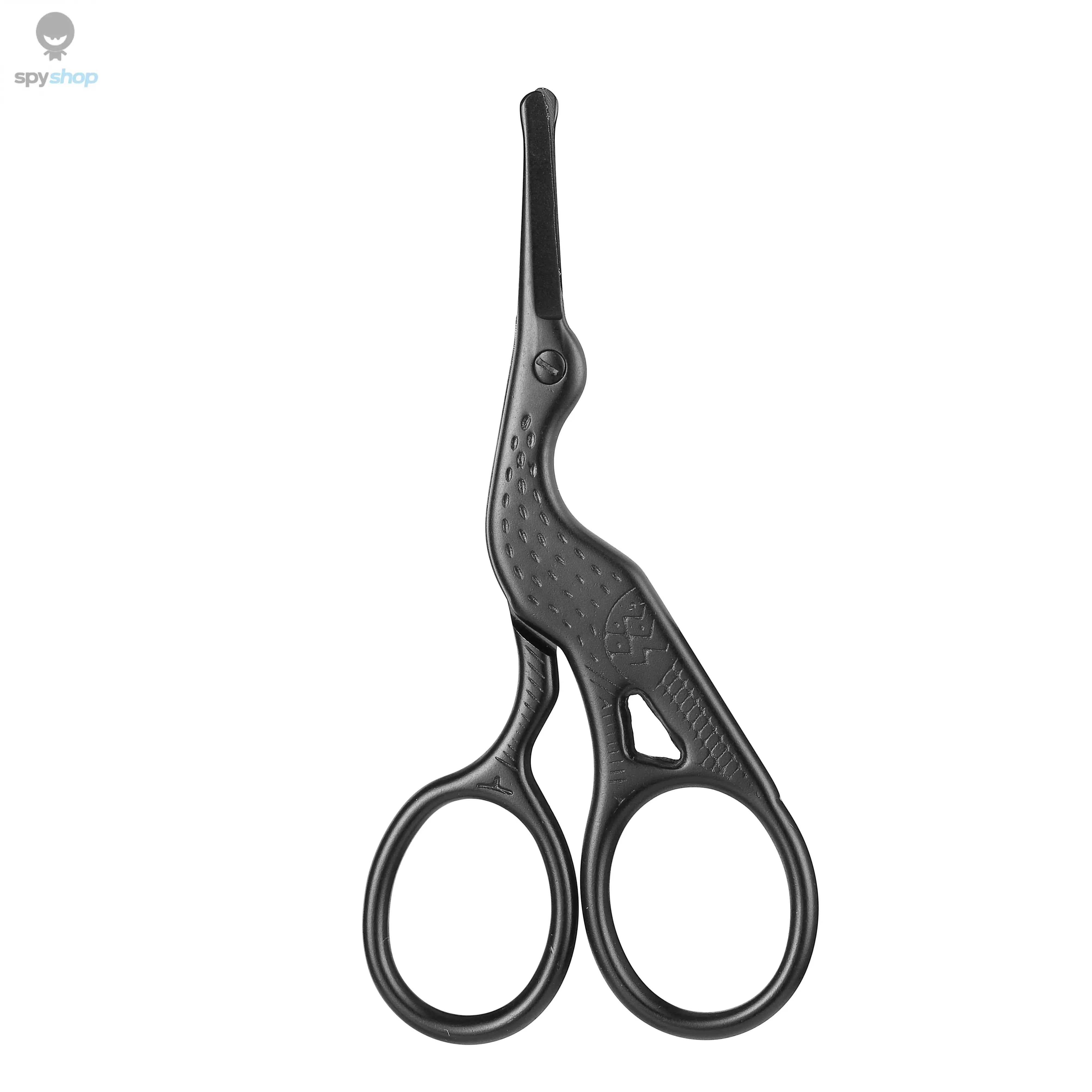 Round Head Stainless Steel Nose Hair Scissors Stork Type BeautyScissors For Eyebrows Nose Hair Beard Ear Hair Eyebrow Scissors Spy-shop.com