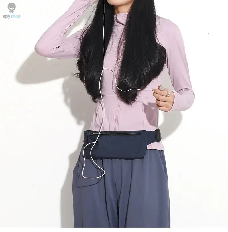 Running Waist Bag Sports Belt Pouch Mobile Phone Bag Men Women Waist Pack Lightweight Gym Sports Bag Waist Pack Adjustable Strap