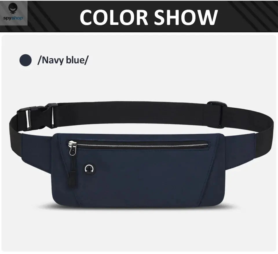 Running Waist Bag Sports Belt Pouch Mobile Phone Bag Men Women Waist Pack Lightweight Gym Sports Bag Waist Pack Adjustable Strap