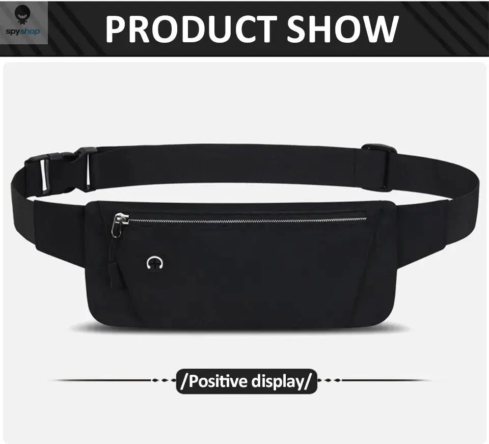 Running Waist Bag Sports Belt Pouch Mobile Phone Bag Men Women Waist Pack Lightweight Gym Sports Bag Waist Pack Adjustable Strap