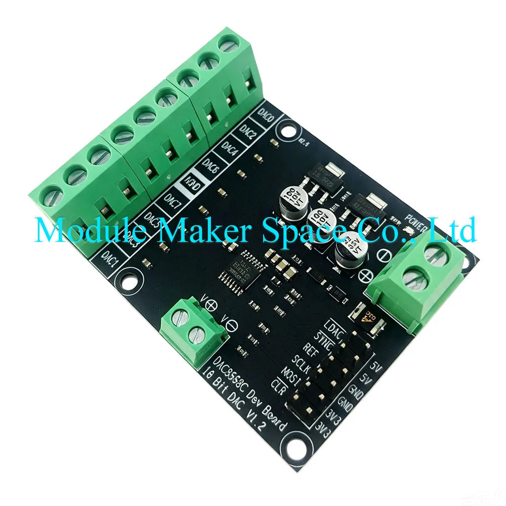 DAC8568 modul DAC cu optsprezece canale 16-bit