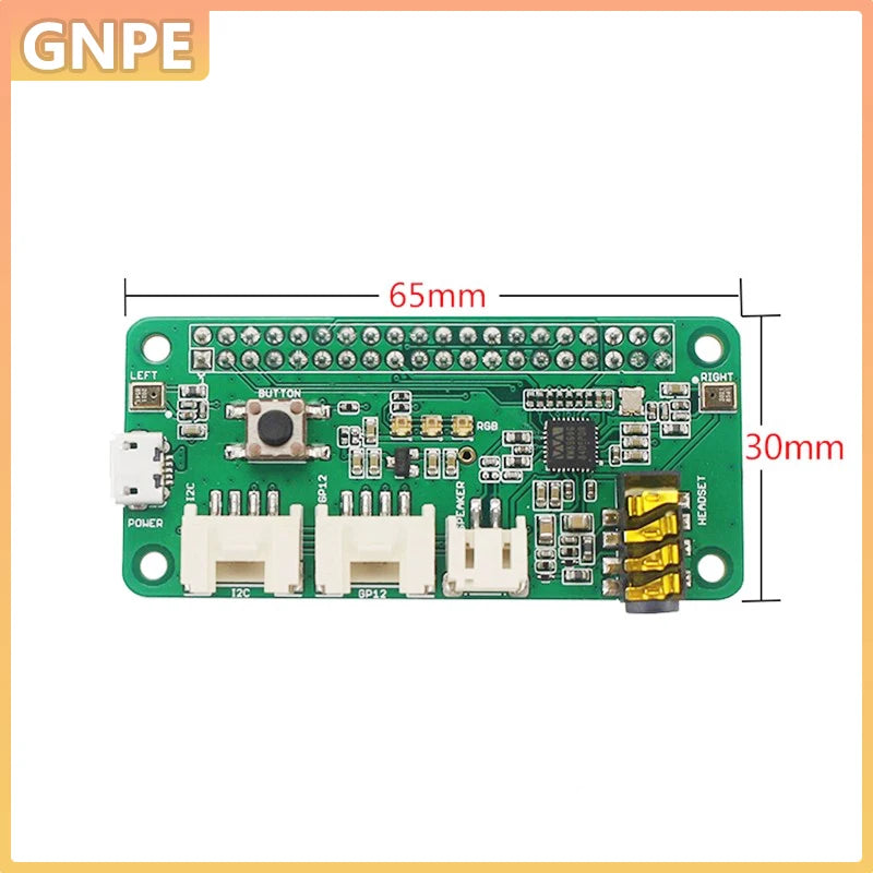 Carte d’extension Pi HAT à deux microphones