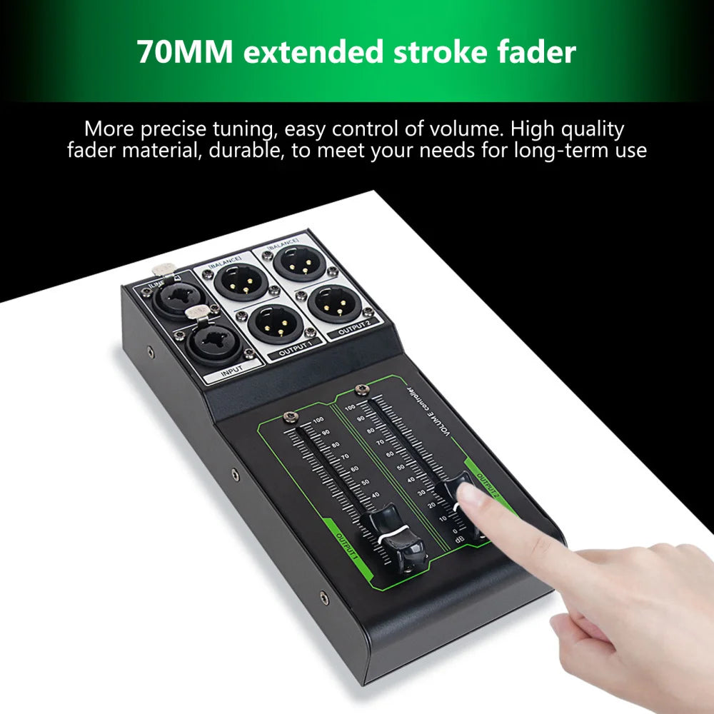 Controller passivo del volume monitor stereo - XLR