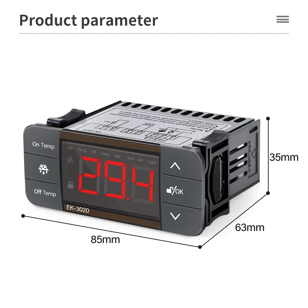 EK-3010 or EK-3030 Temperature Controller