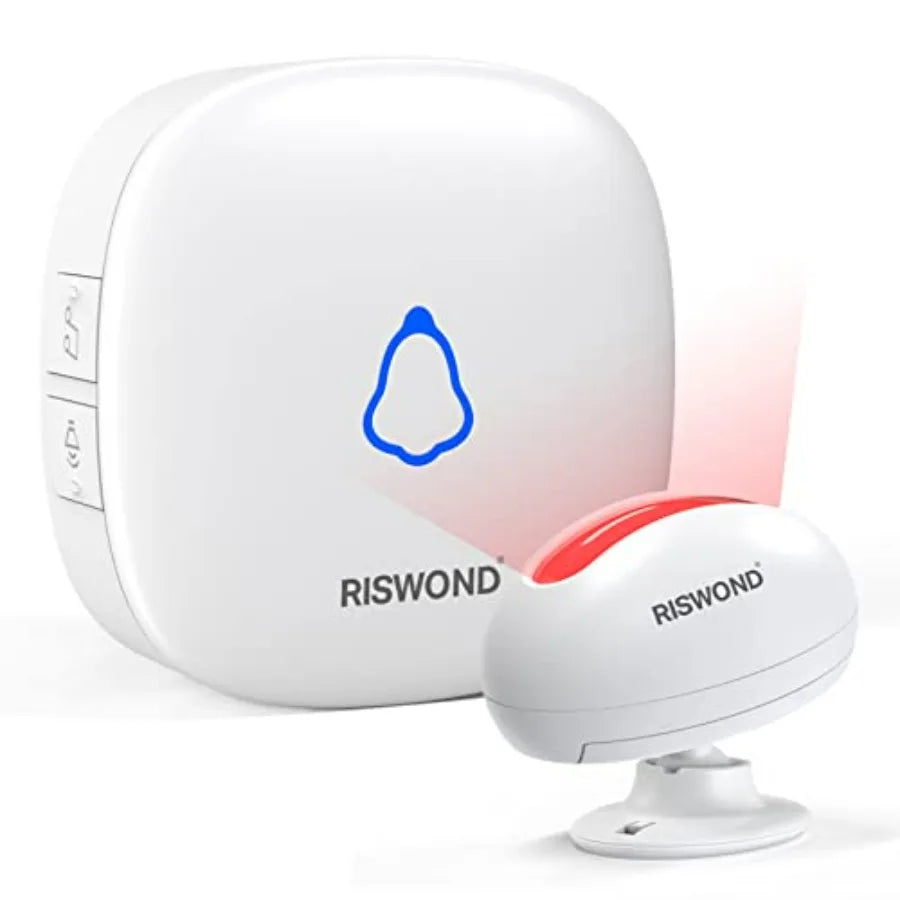 Wireless Motion Sensor Door Chime with 500ft Range & 32 Tunes