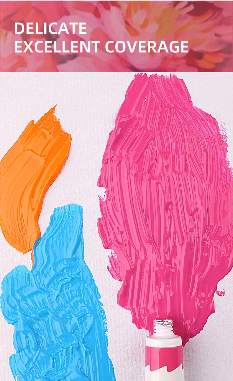 9mL akril pigment készlet diák művészethez és graffiti festéshez