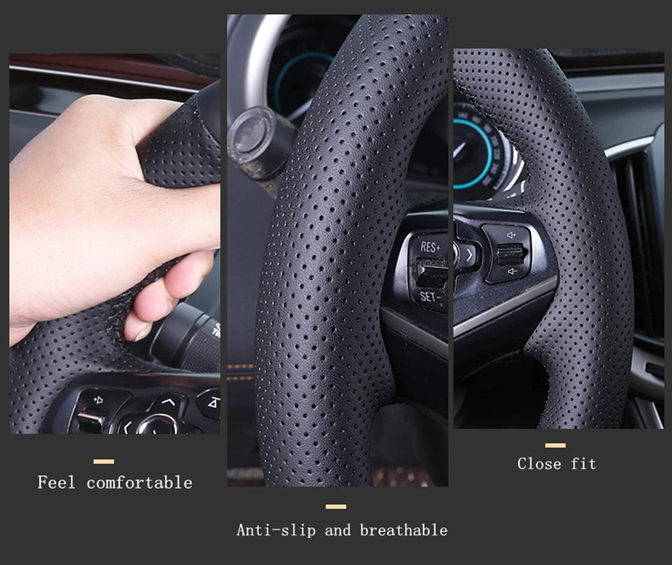 Prispôsobiteľný mikrovláknový kožený kryt volantu pre Toyota Avalon Camry 2018–2022 Crown 2018–2022 Corolla 2018–2022 RAV4