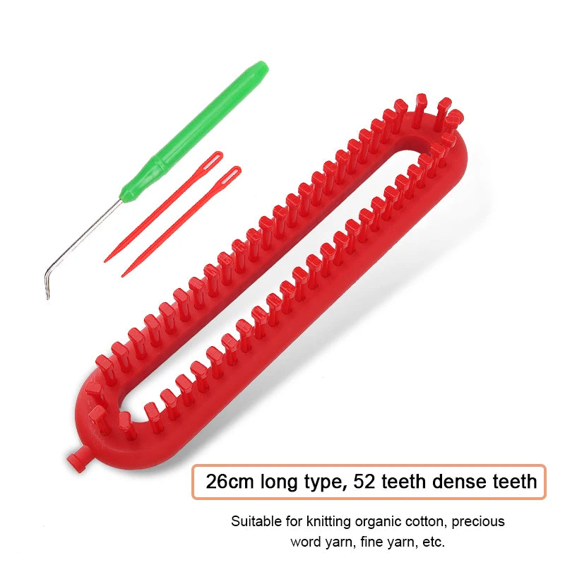 Knitting Loom with Hook – Size Options