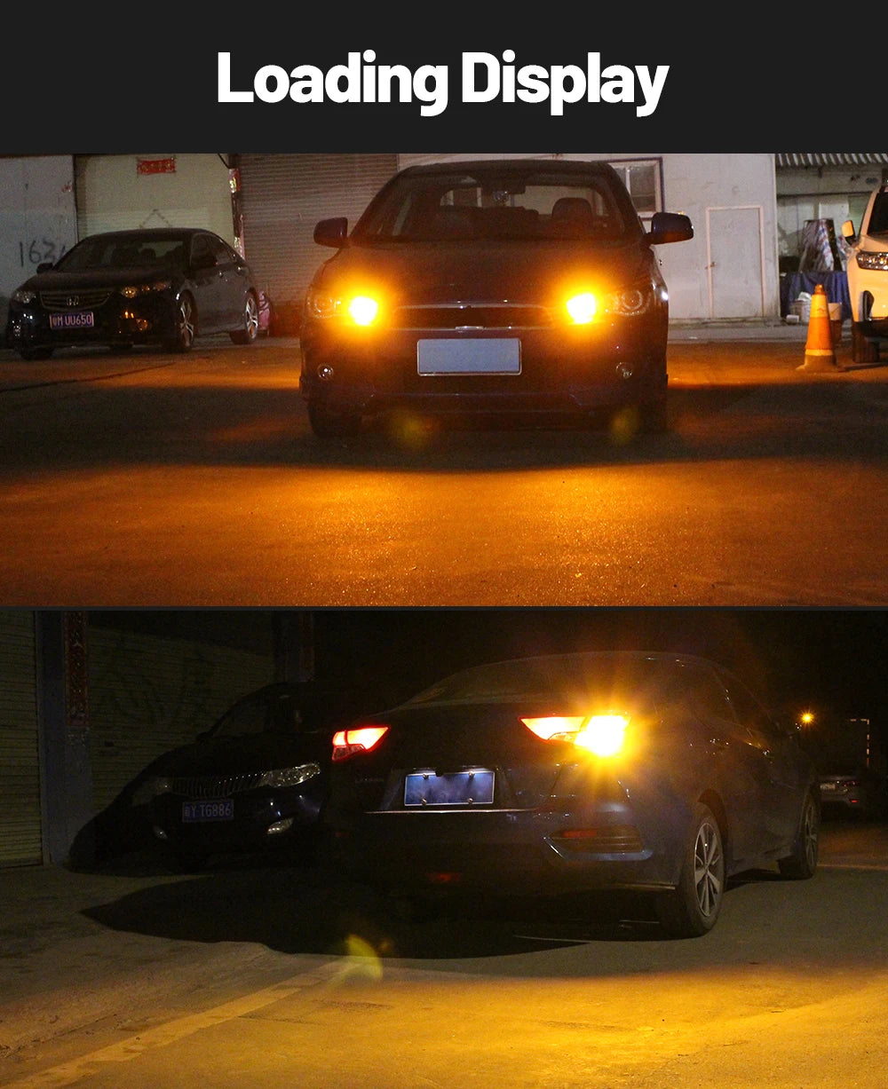 2 Stück PY21W BAU15S 7507 BA15S P21W 7506 WY21W 7440A T20 3156 P27W T25 LED Signallicht Blinker Beleuchtung Canbus Zubehör