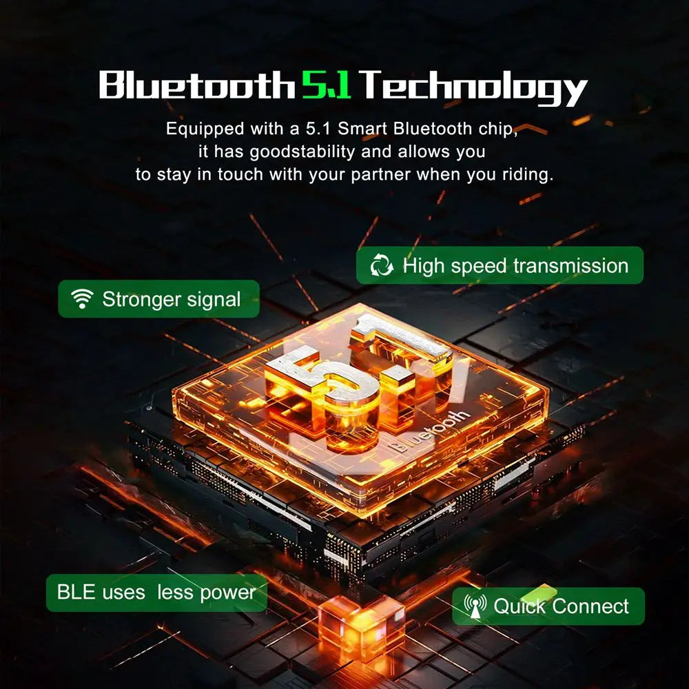 EJEAS V6 Pro+ Motocyklová prilba Interkom Bluetooth headset