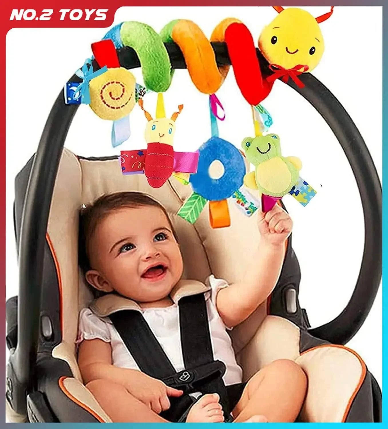Car Seat Plush Hanging Baby Toy