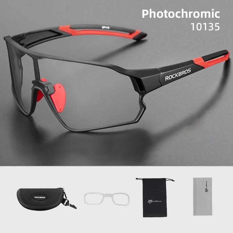 Photochromic Bike Glasses UV400 Cycling Sunglasses for Men and Women