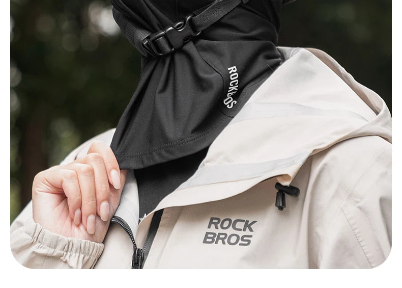 Winddichter Fahrrad-Gesichtsschal mit Ohrenschutz, Bandana-Maske
