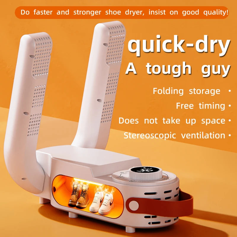 Adjustable Electric Shoe Dryer with Timer