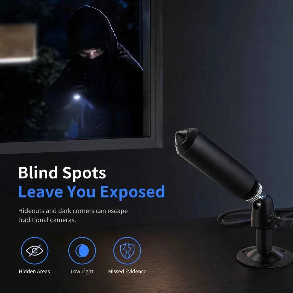 5MP HD Mini POE IP Camera with Motion Detection and ONVIF