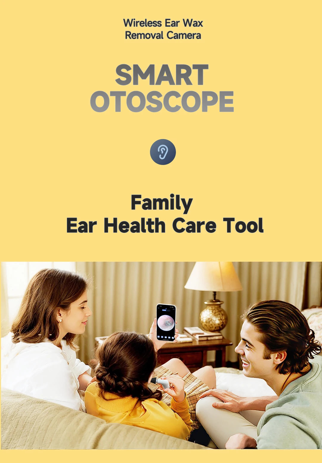 Wireless Otoscope - Camera and Accessory Options