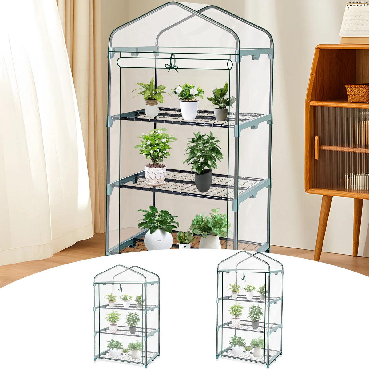Transparent PVC Greenhouse Replacement Cover, No Frame