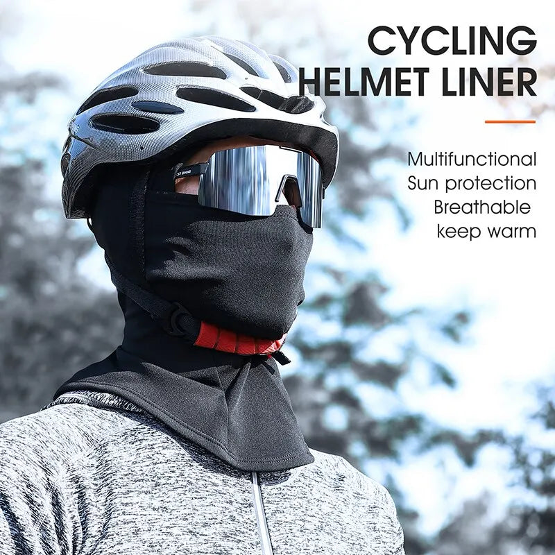 WEST BIKING Flaffy flis balaklava za vožnju bicikla