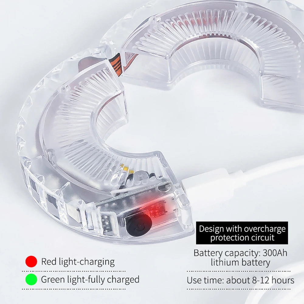Rechargeable RGB Bicycle Hub Light