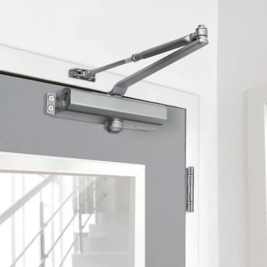 Adjustable Automatic Door Closer Size 4 Hydraulic Slam Preventer