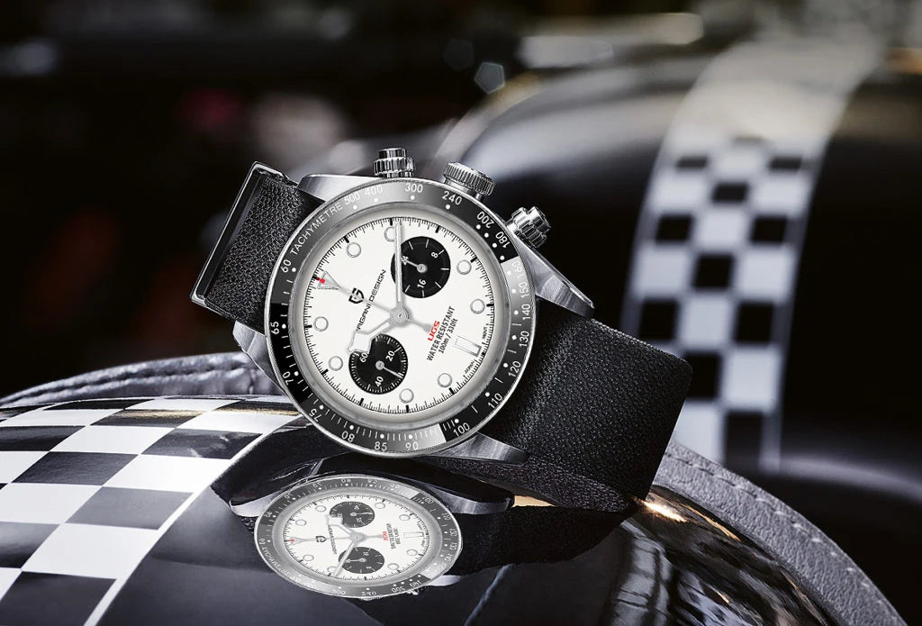 PAGANI DESIGN BB Panda Chronograph herreur 100M vandtæt