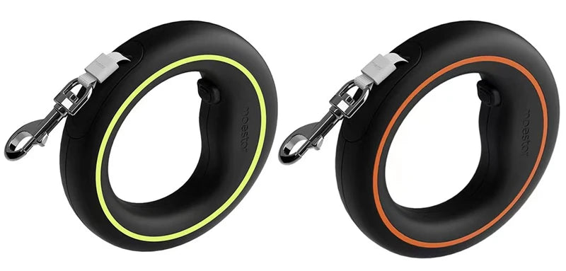 3m Retractable Dog Leash with One-Hand Brake & Anti-Slip Handle