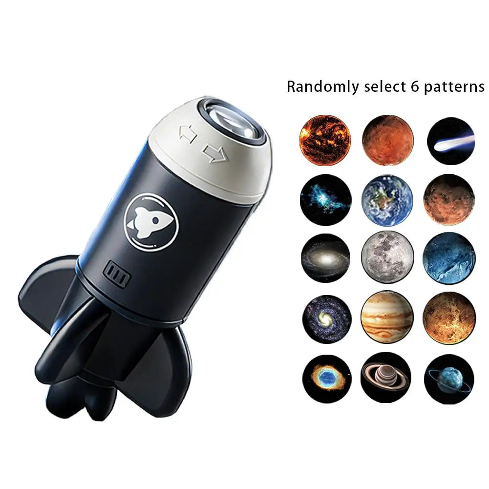 Mini USB Galaxy Projector, 360 Rotating Star Night Light