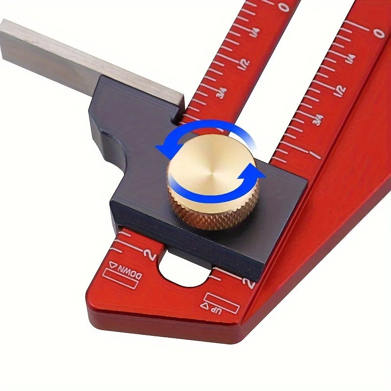Metric Woodworking Height and Depth Gauge
