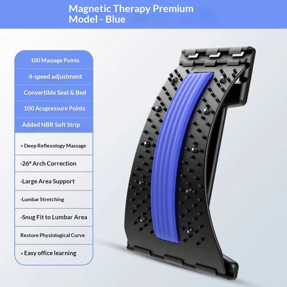 Adjustable Back Stretching Arch with Massage Points