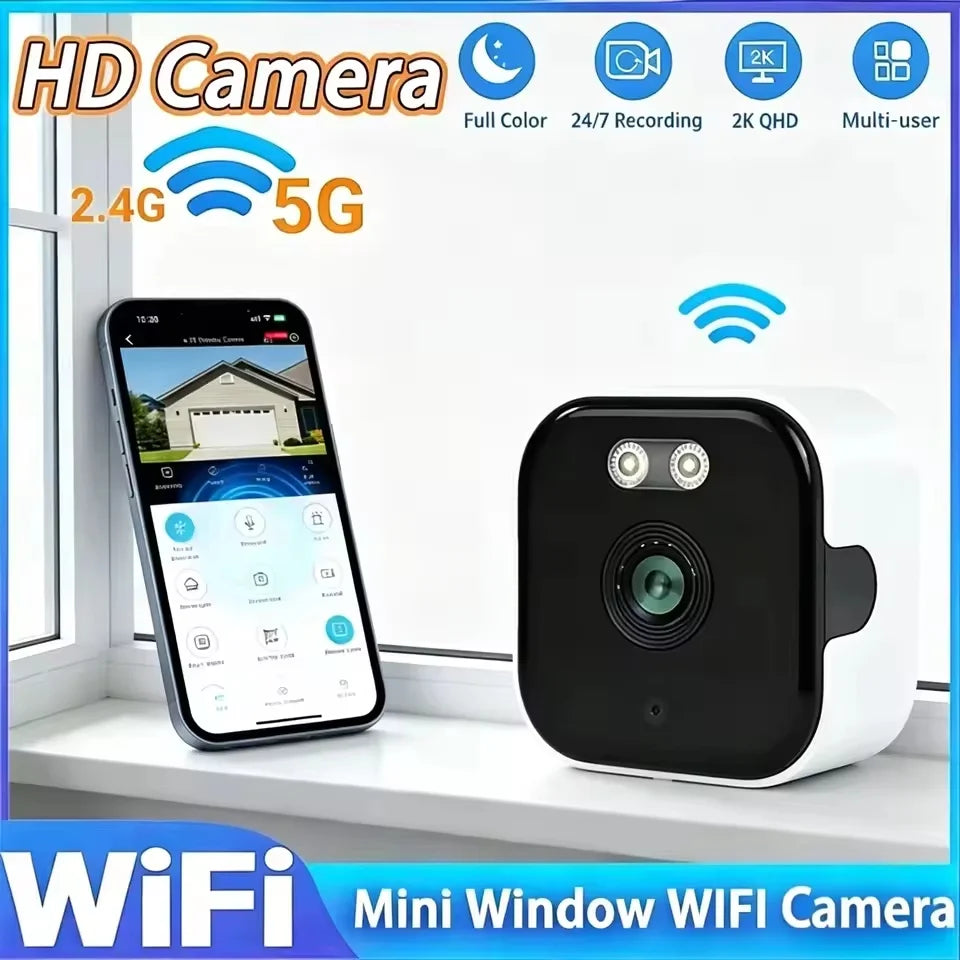 Mini WiFi Camera with Two-Way Talk