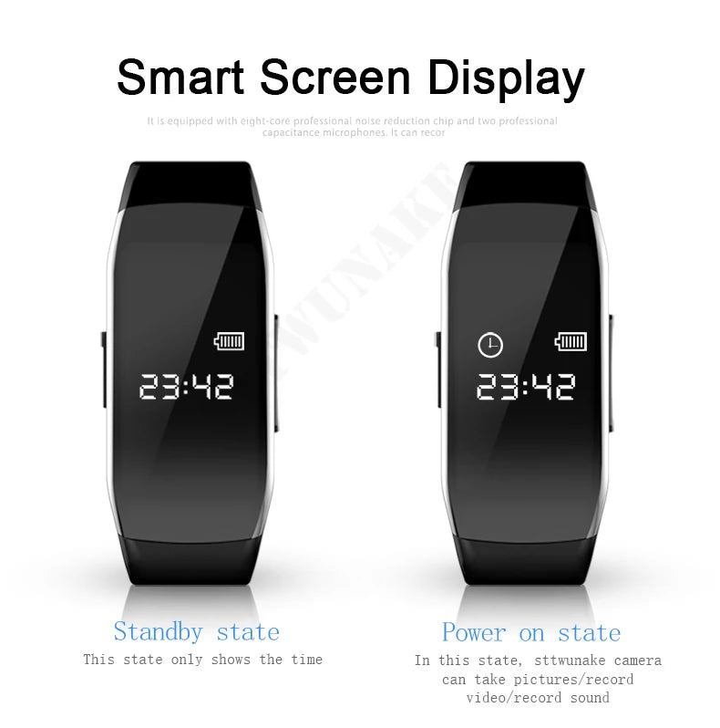 Mini Camera Watch 1080P HD DV Professional Digital Voice Video Recorder Bracelet Dictaphone Sound Small Micro Home Secret
