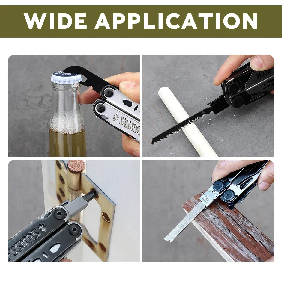 37-in-1 Folding Pliers Multitool